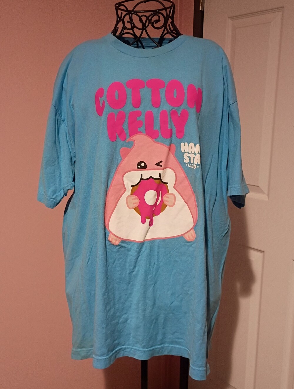 🌻 Hot Topic Kawaii Hamsta Cotton Kelly Graphic Tee 2X